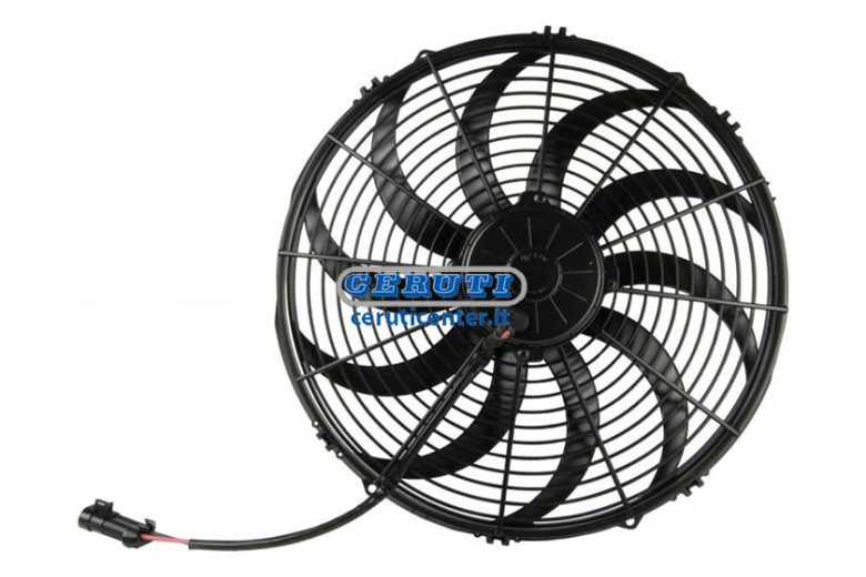 Ventilateur Électrique - Tension Aspirant 12 V Diamètre Extérieur 415 Mm