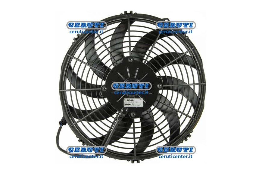 Elettroventola D.305 Aspirante 12V Voltage 12 V External Diameter 305 Mm
