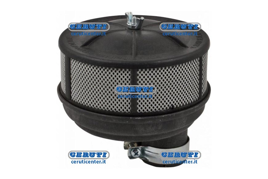 Oil-Bath Air Filter With Misaligned Hole