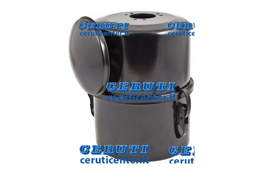 Oil-Bath Air Filter With Side Cap And Center-Distance Flange