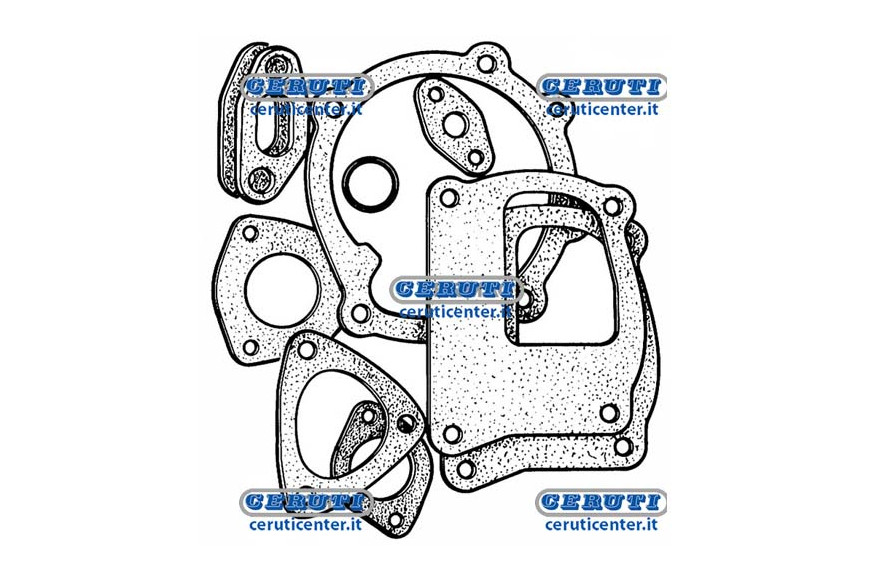 Kit Joints Pour Révision Pompe A Eau Et Thermostat Tracteurs Fiat