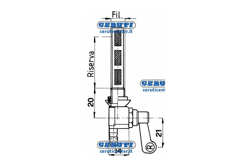 Taps For Fuel And Petrol Tanks