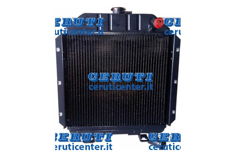 Radiatore Per Case Ih - Radiatore In Rame Per Case Dimensioni L x h x p 410-445 x 510 x 95 Mm