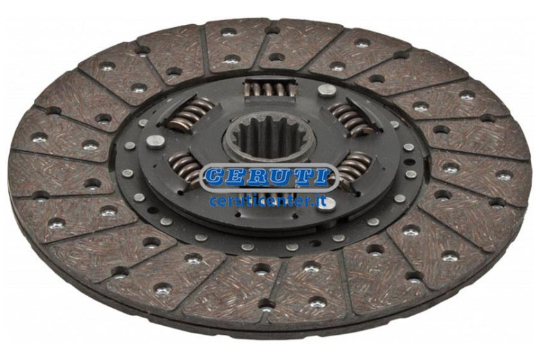 Central Plate With Tension Springs 280X165X4.4 - 40X35Ev - Z.14