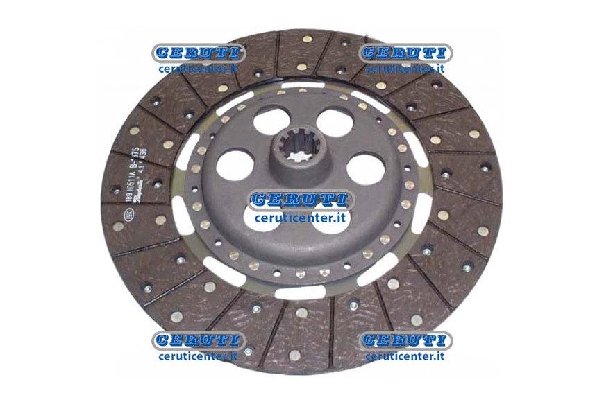 Disco Frizione Centrale Rigido In Ferodo302 x 197 x 429 x 23 x 4 -10 Cave - Disco Frizione Massey F. Tessuto
