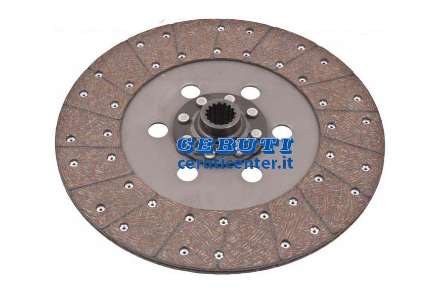 Disco Presa Di Forza Rigido In Ferodo 327 x 175 x 3,8 30 x 27Ev - Z.16 - Disco P.Di F.Per Landini 13000