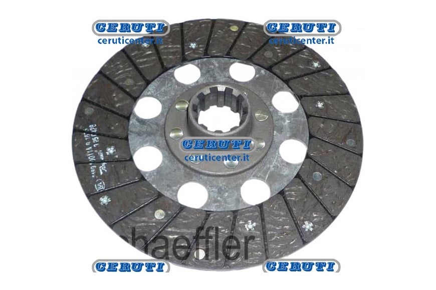 Rigid Clutch Plate 250X155X3.544X38X7 - -10 Grooves