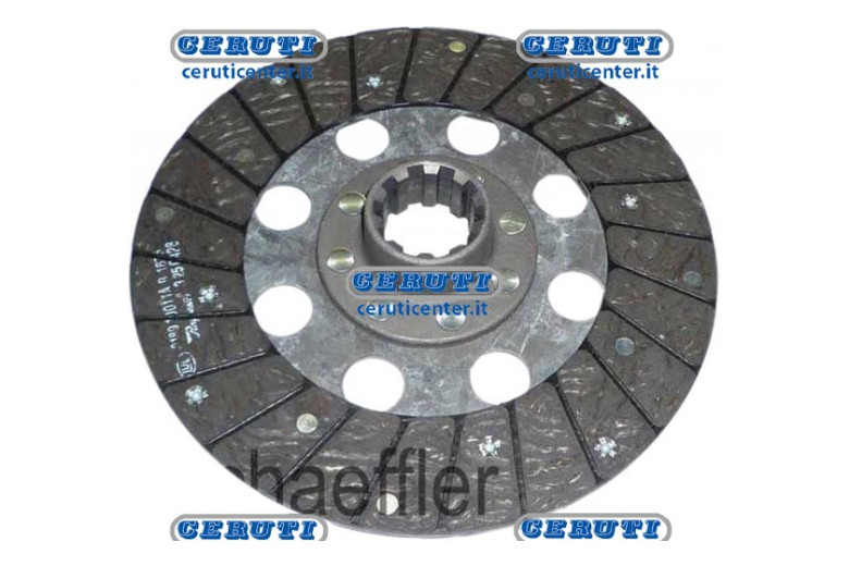 Disco Pto Rigido In Ferodo250 x 155 x 3,544 x 38 x 7 -10 Cave - Disco Friz.P.Di F. Massey F.Tessuto