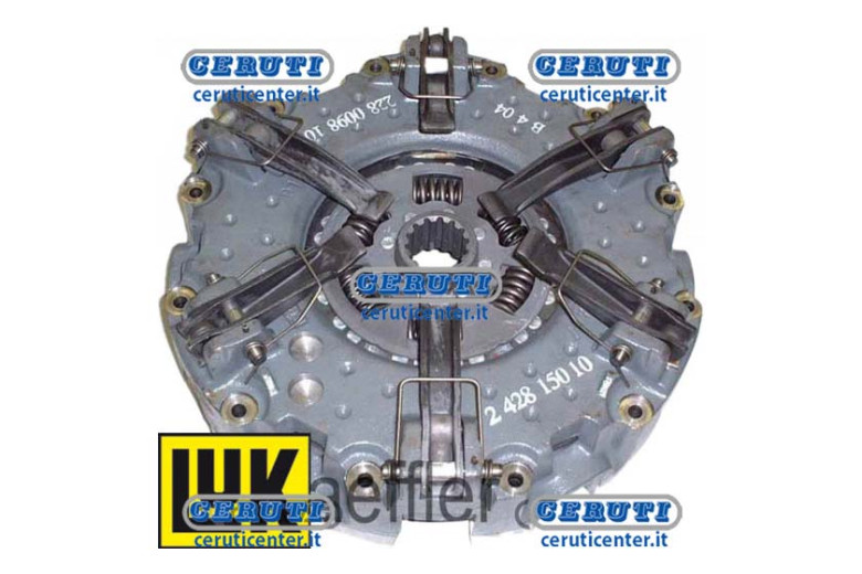 Mechanism With 6 Levers Complete With Central Cerametallic Plate With 6 Vanes Without Pto Plate Plate Ø