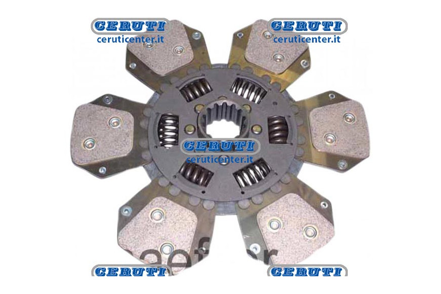 Metalceramico Central Disco A 6 Roues Avec Ressorts Mécanisme Damper Pour 15505 Ø 280 Frittés 40X35Ev - Z.14