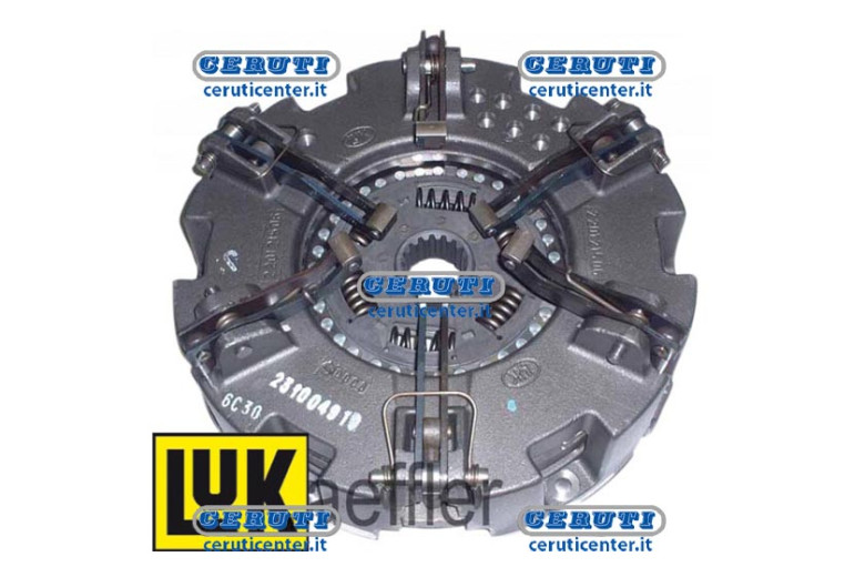 Mechanism With 6 Levers Complete With Central Cerametallic Plate With 7 - Supplied Without Pto Plate - Plate Ø