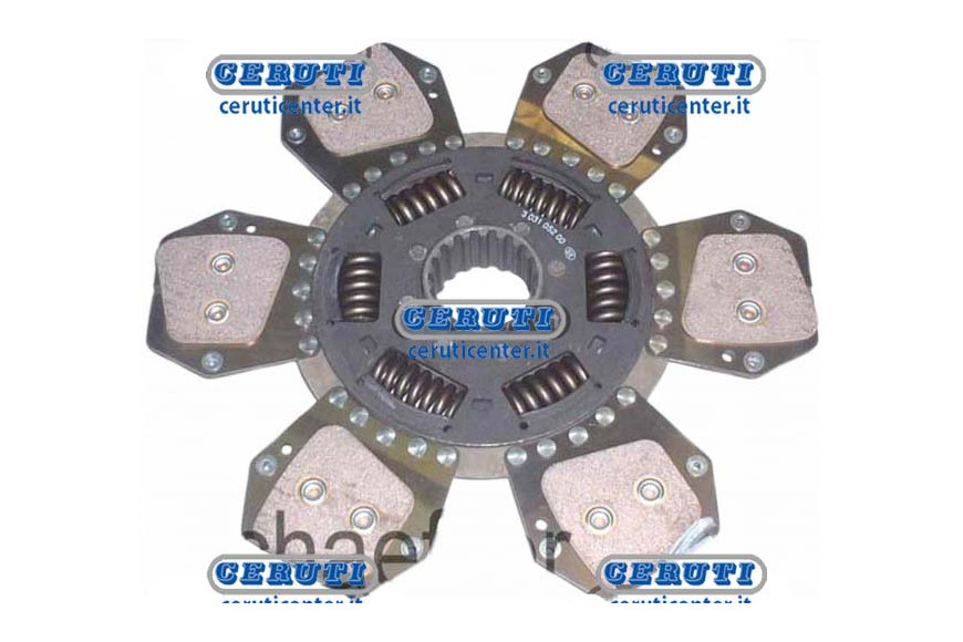 Metall-Keramik-Scheibe Mit 6 Segmenten Mit Torsionsdämpferfedern Ø 310 Gesintert 50X45Ev - Z.18