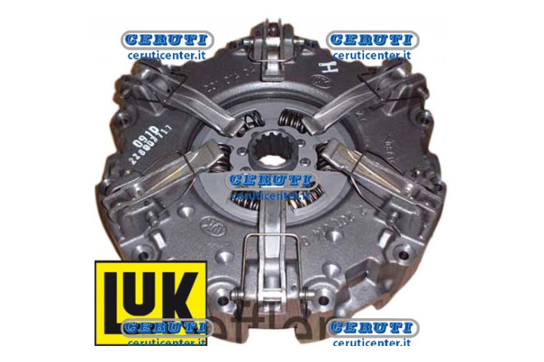 Mechanism With 6 Levers Complete With Central Plate Without Pto Plate. Plate Ø