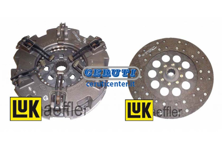 Mechanism With 6 Levers Complete With Central Sintered Plate, Supplied Without Pto Plate - Plate Ø