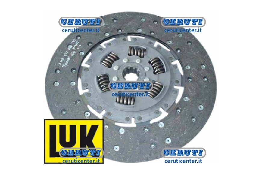 Central Plate With Tension Springs Ø 320 Mm10 Grooves