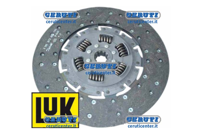 Central Plate With Tension Springs Ø 320 Mm10 Grooves