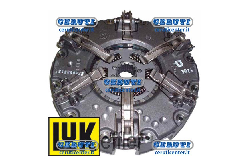 Mechanism With 6 Levers Complete With Sprung Central Plate - Supplied Without Pto Plate. - Plate Ø