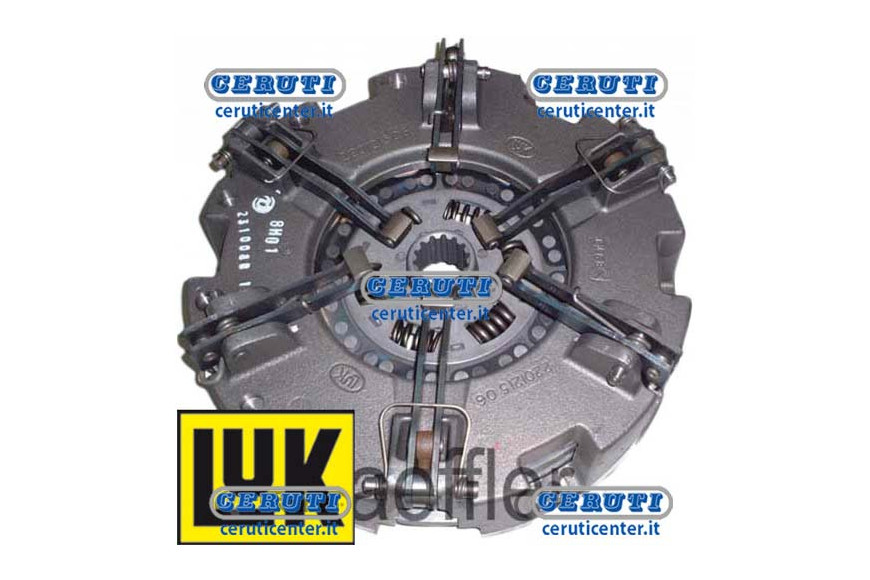 Mechanism With 6 Levers Complete With Central Cerametallic Plate With 8 Vanes - Without Pto Plate. - Plate Ø