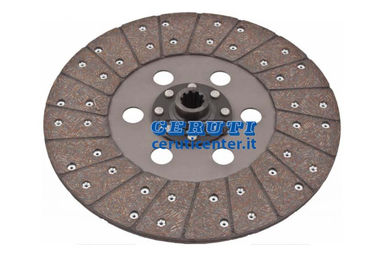 Disco Toma De Fuerza Rígido En Ferodo 25X22Ev 310X175X3,5 (12") 10 Ranuras