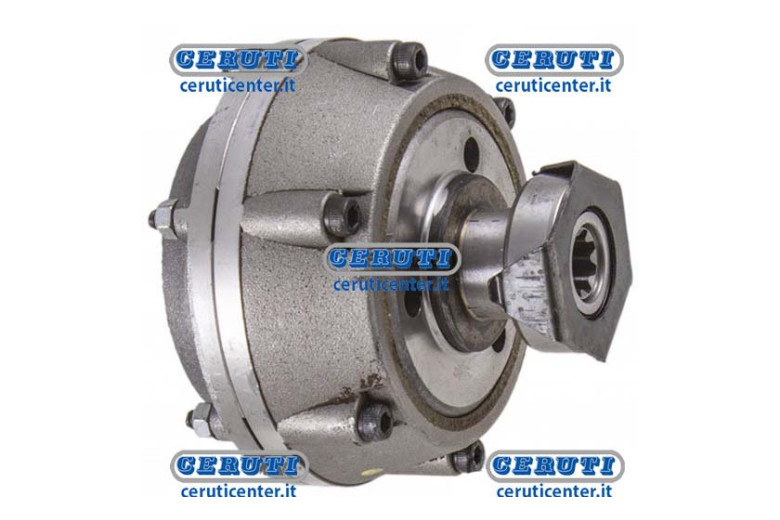Cone Clutch Ø 103X98.5 Mm Shaft Ø 22.5 Mm Taper 1:515X12Ev - 8 Grooves