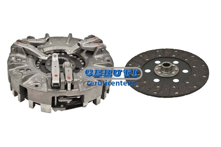 Mechanism With 6 Levers With 6 Holes Ø 10 Complete With Central Cerametallic Plate And Pto Plate - Plate Ø280 (11")