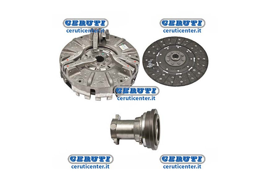 Mechanism With 6 Levers Complete With Central Cushioned Cerametallic Plate Supplied With Pto Plate And Thrust Bearing - Plate Ø3