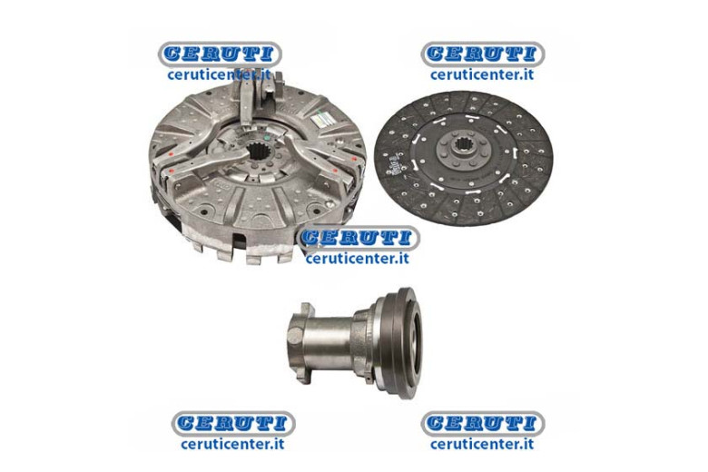 Mechanism With 6 Levers Complete With Central Cushioned Cerametallic Plate Supplied With Pto Plate And Thrust Bearing - Plate Ø3