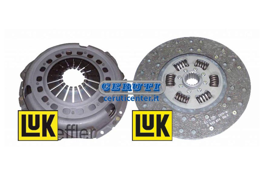 Single Clutch With Driving Plate In Organic Material - Plate Ø 280 Mm