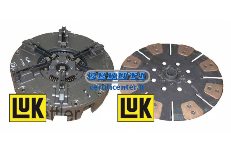 Double Clutch Kit With Driving Plate And Pto In Sintered Material - Plate Ø 350 Mm