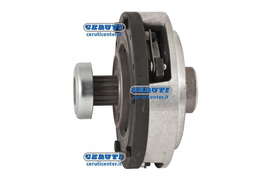 Einscheiben-Kupplung Ø 142X105 13X16 - 6 Nuten Welle Ø 24