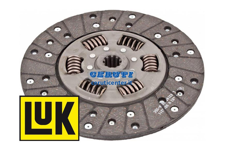 External Plate On Gearbox Side Ø 25025X20X4 - 10 Grooves