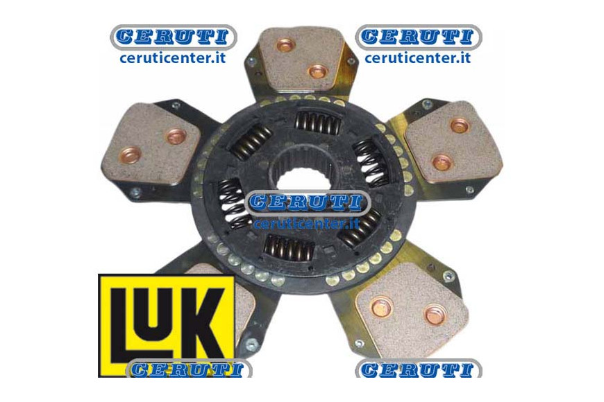 Sintered Pto Plate With 5 Vanes Ø 330 Mm 48X44 - Z.23