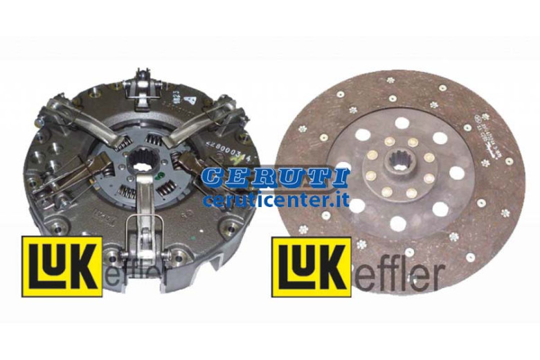 Double Clutch Kit With 6 Levers, Internal Plate And Pto Plate Ø 280 Mm