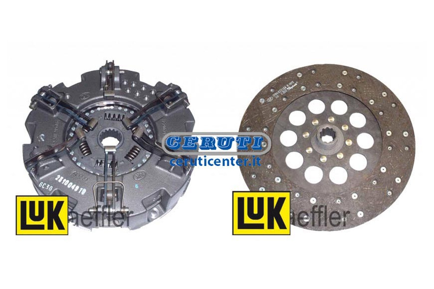 Double Clutch Kit With 6 Levers, Internal Plate And Pto Plate Ø 310 Mm
