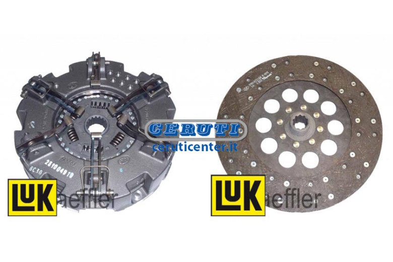 Double Clutch Kit With 6 Levers, Internal Plate And Pto Plate Ø 310 Mm