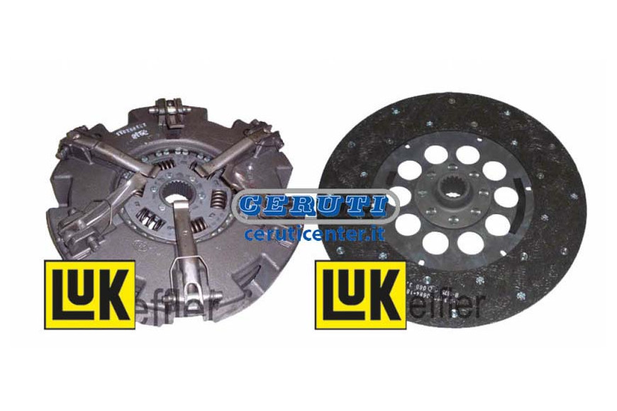 Double Clutch Kit With 6 Levers, Internal Plate And Pto Plate Ø 330 Mm
