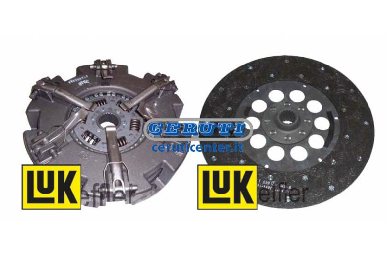 Double Clutch Kit With 6 Levers, Internal Plate And Pto Plate Ø 330 Mm
