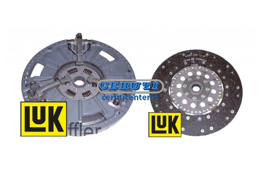 Kit Frizione Con Meccanismo Doppio E Disco Frizione - Kit Frizione J.Deere 820-830-840 - Adattabile a 628141109