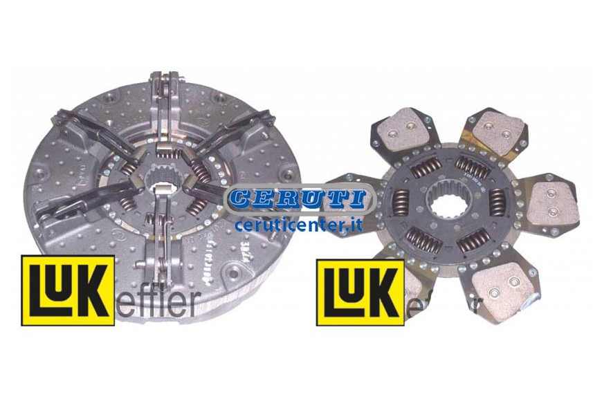 Kit Frizione Con Meccanismo A 6 Leve E Disco Ø 310 Mm - Kit Frizione Per Fiat 180/90 - Adattabile a 5140361, 631026109, 5161254