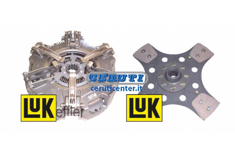 Kit Embrague Bidisco Con Mecanismo De 6 Palancas Y Disco Toma De Fuerza Ø 280 Mm 34X40 - Z.12