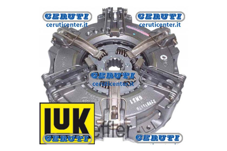 Leviers D'Embrayage Bidisco A 6 Ø 280 Mm Avec Disco 34X40 - Z.12 A 6 Roue