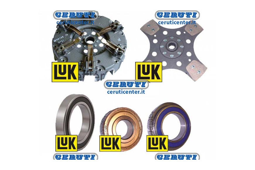 Clutch Kit With 6-Lever Mechanism, Pto Plate And Bearings Plate Ø 280 Mm