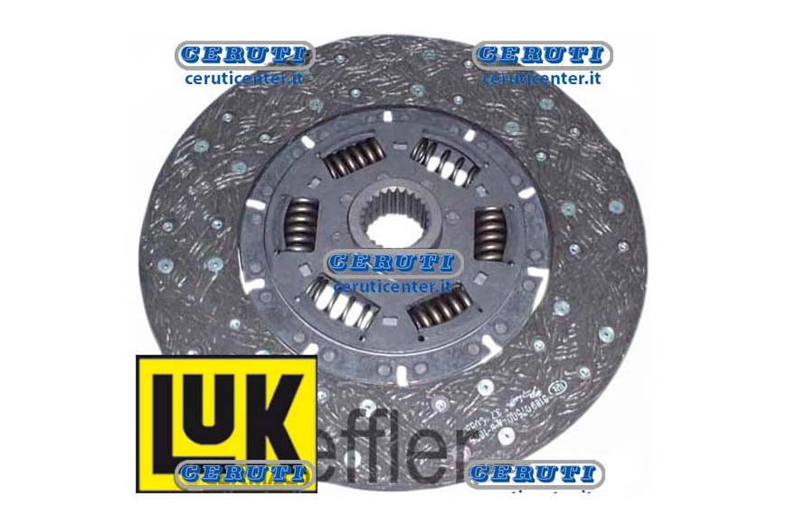Central Plate With Tension Springs 302X191X3.5, 40X36.5 - 24 Grooves