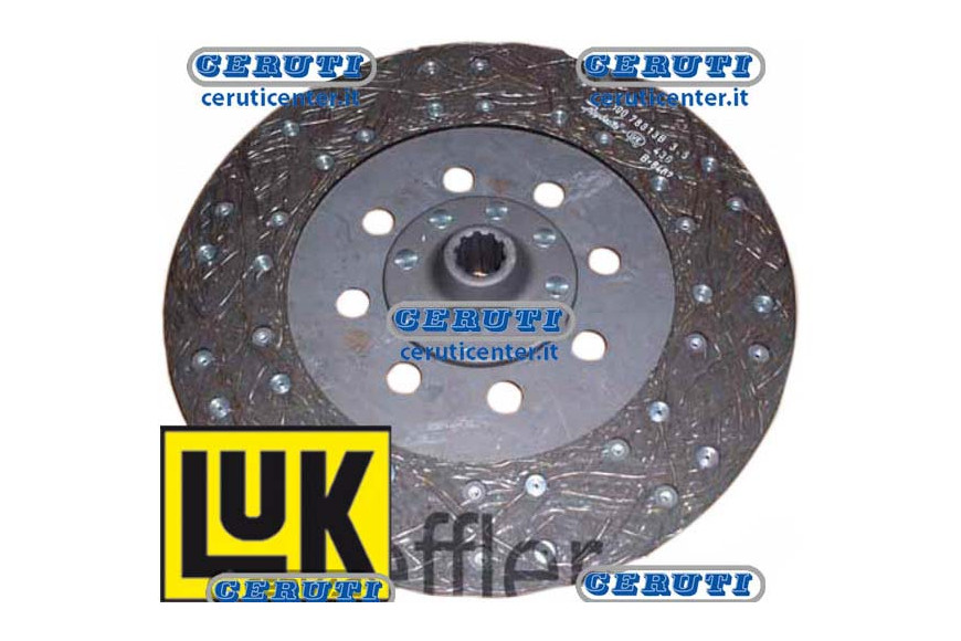 Starre Pto-Scheibe Aus Ferodo 25X22Ev - 310X175X3,5 (12") - Z.10