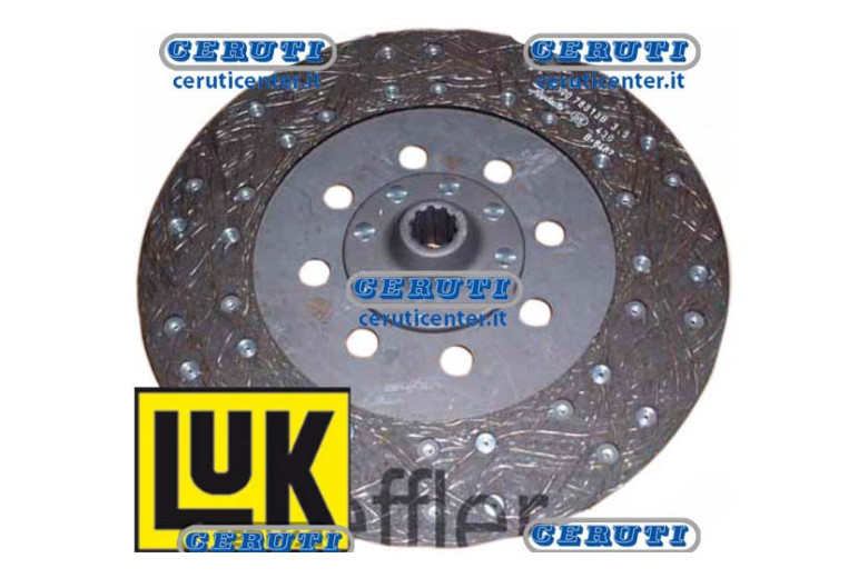Disco Pto Rigido In Ferodo 25 x 22Ev - 310 x 175 x 3,5 (12") - Z.10 - Disco Friz. D.310 Landini Luk