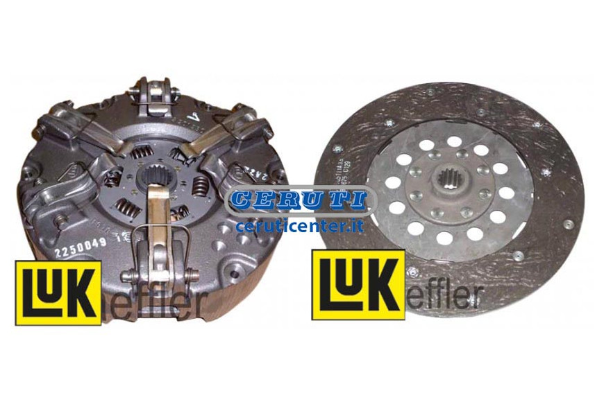 Kit Frizione A 6 Leve Con Disco Pto, Ø 250 Mm. - Kit Frizione 15552 Con Disco Pdf - Adattabile a 625141909