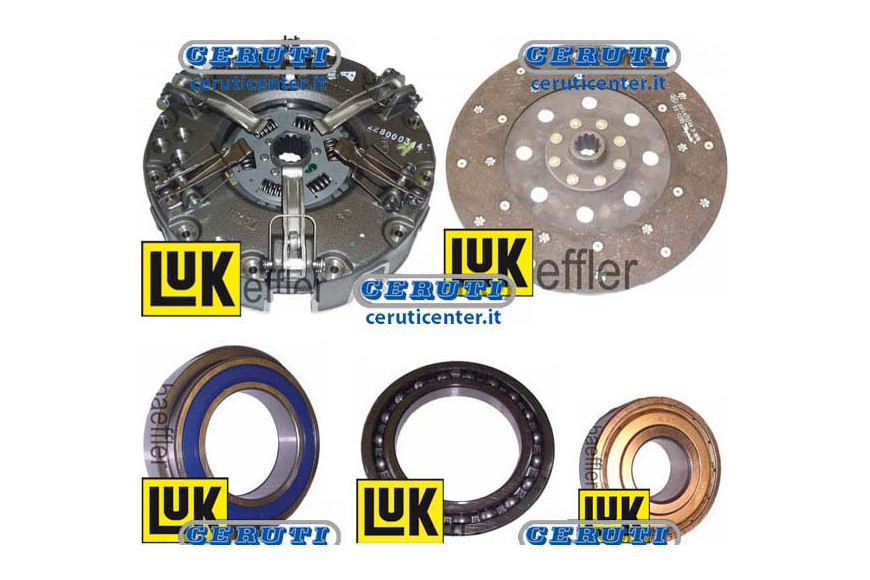 Clutch Kit With Mechanism, Central Plate And Gearbox. Ø 280