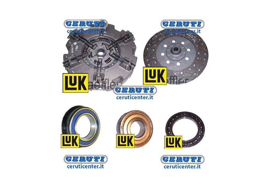 Clutch Kit With Pto Disc And Bearings