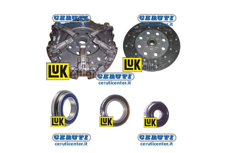 Kit Frizione Completo. Piatto Ø 280 Mm. - Kit Frizione Completa 15555 - Adattabile a 5160430, 5114526, 88203010