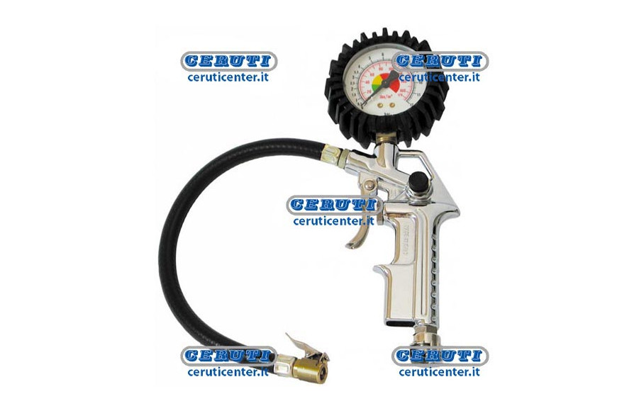 Enflating Gun With Manometer, Tube Ø 6X14, Connector